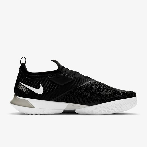 Nike Court React Vapor NXT Black White Shoes Sneakers CV0724-002 Men's 1… - Picture 9 of 10